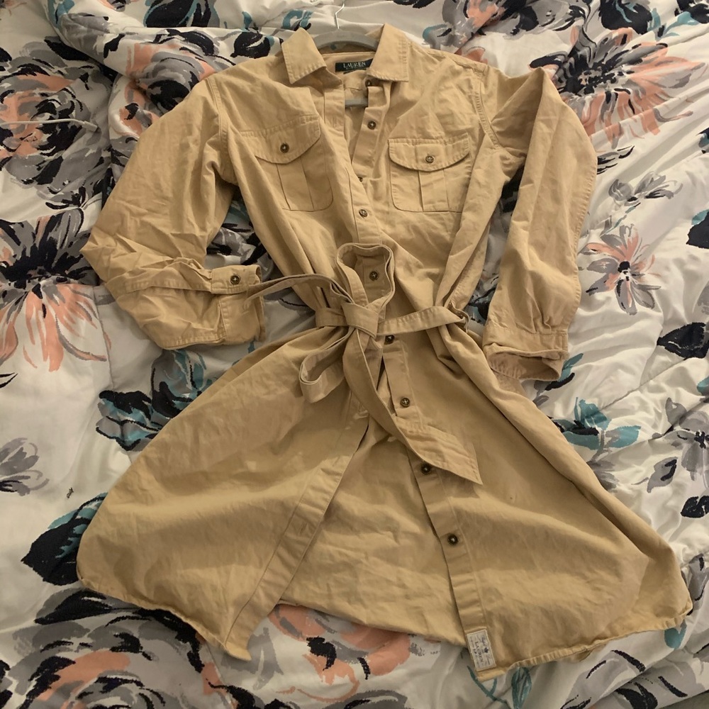 Lauren Denim by Ralph Lauren Trench coat dress